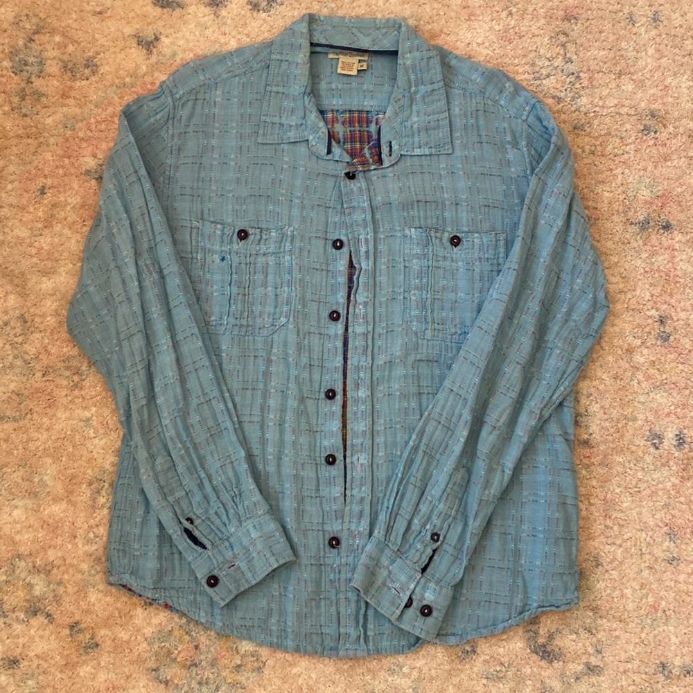 Men’s Carbon2Cobalt button down shirt